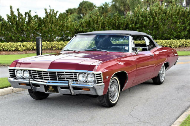 1967 Chevrolet Impala Stunning Convertible 327ci Automatic - photo 3