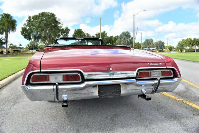 1967 Chevrolet Impala Stunning Convertible 327ci Automatic - photo 9