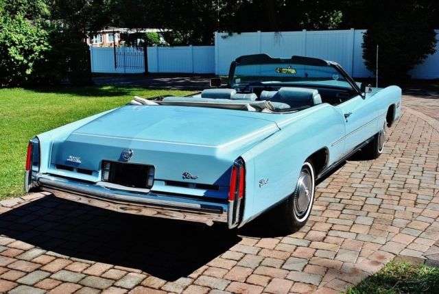 Simply Stunning 1975 Cadillac eldorado convertible 67ks original sweet classic 1975 Cadillac Eldorado Convertible