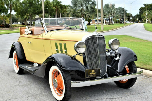 1933 Chevrolet Master Sport Roadster, Frame off Restoration, 206ci, Manual - photo 2