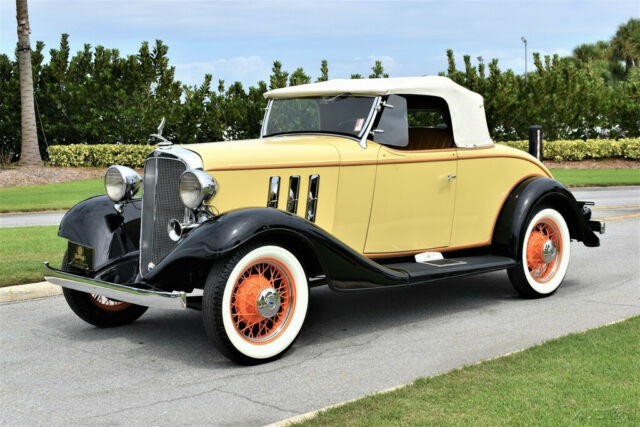 1933 Chevrolet Master Sport Roadster, Frame off Restoration, 206ci, Manual - photo 5
