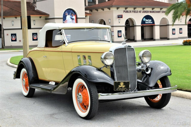 1933 Chevrolet Master Sport Roadster, Frame off Restoration, 206ci, Manual - photo 7
