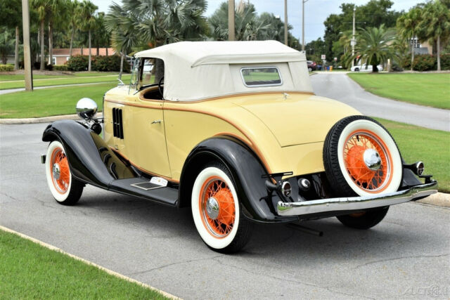 1933 Chevrolet Master Sport Roadster, Frame off Restoration, 206ci, Manual - photo 9