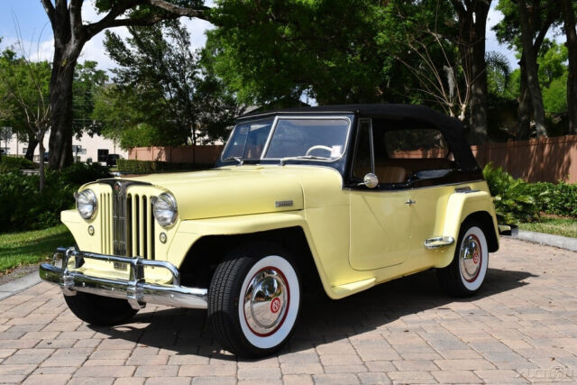 1949 Willys Jeep Willys Jeepster Hertz Cloth Convertible top - photo 12