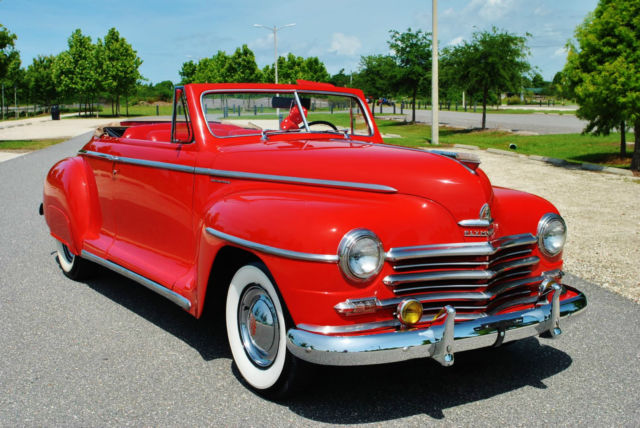 Simply stunning very rare 1948 Plymouth Convertible restored run's drives new. 1948 Plymouth Special Deluxe Convertible