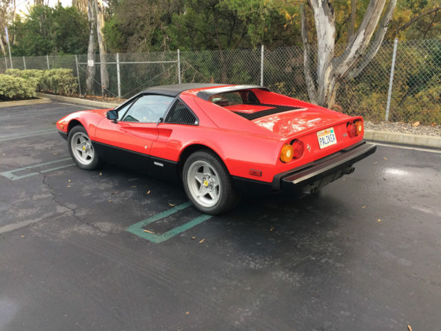 Single owner red 1983 Ferrari 308GTS 1983 Ferrari 308 Red