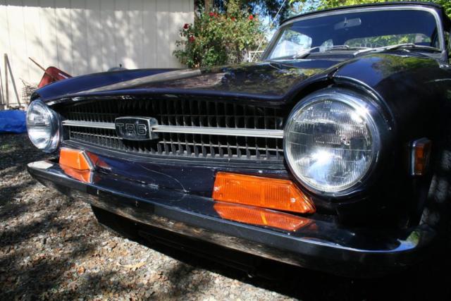 1969 Triumph TR-6 original - photo 3
