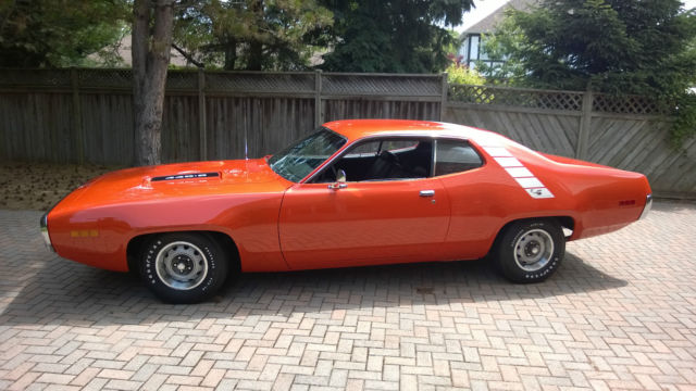 Six Barrell, Hemi Orange, Numbers Match, Four Speed, Dana, Track Pack 1971 Plymouth Road Runner