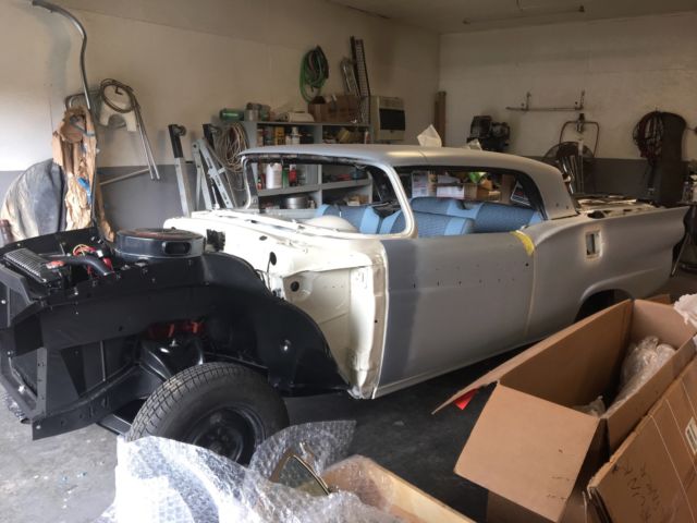 SKYLINER RETRACTABLE FRAME OFF NUT AND BOLT RESTORATION NEEDS COMPLETION 1957 Ford Fairlane SKYLINER RETRACTABLE