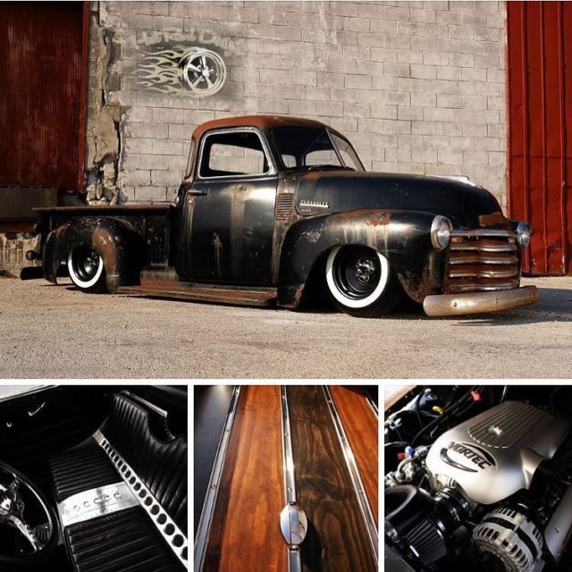 1950 Chevrolet C-10 Hot Rod Street Rat Rod Chevy Pickup Truck Slammed - photo 3
