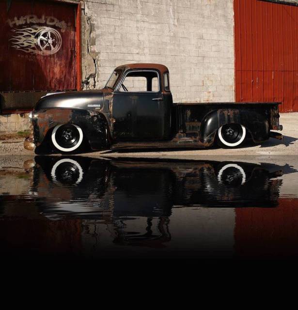 1950 Chevrolet C-10 Hot Rod Street Rat Rod Chevy Pickup Truck Slammed - photo 5