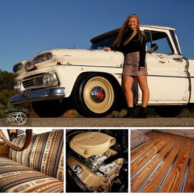 1960 Chevrolet C-10 Hot Rod Street Rat Rod Chevy Pickup Truck Slammed - photo 3