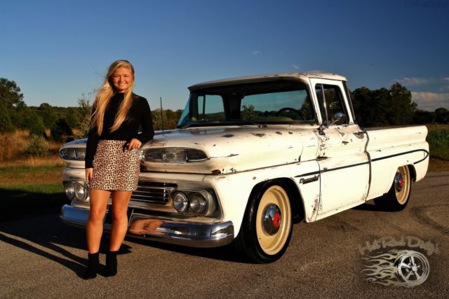 1960 Chevrolet C-10 Hot Rod Street Rat Rod Chevy Pickup Truck Slammed - photo 4