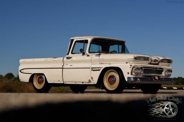 1960 Chevrolet C-10 Hot Rod Street Rat Rod Chevy Pickup Truck Slammed - photo 6