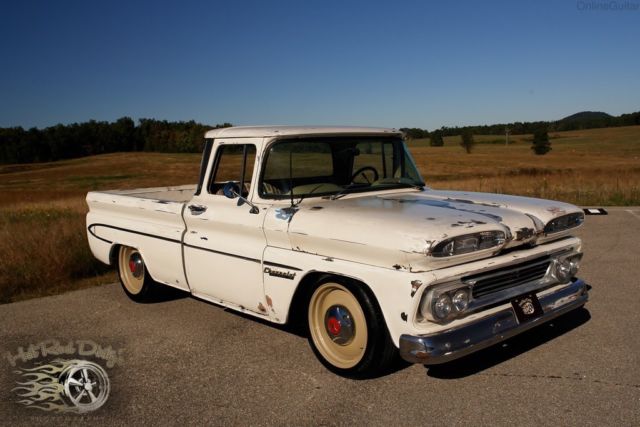1960 Chevrolet C-10 Hot Rod Street Rat Rod Chevy Pickup Truck Slammed - photo 9