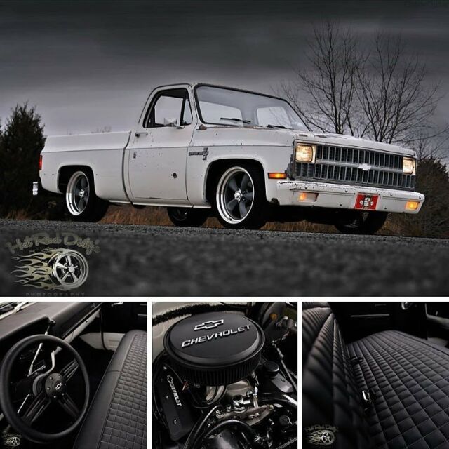 1981 Chevrolet C-10 Squarebody Hot Rat Rod Chevy Pickup Muscle Truck