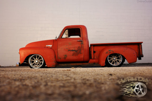 1951 Chevrolet C-10 Patina Pro Touring Restomod Hotrod 3100 Pickup C10 - photo 13