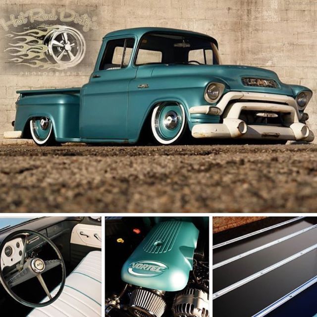 1956 Chevrolet C-10 Patina Pro Touring Restomod Hotrod 3100 Pickup C10