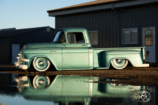 1956 Chevrolet C-10 Patina Pro Touring Restomod Hotrod 3100 Pickup C10 - photo 11