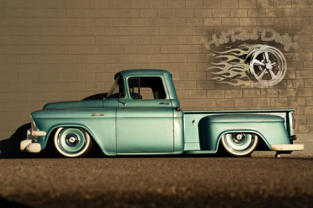 1956 Chevrolet C-10 Patina Pro Touring Restomod Hotrod 3100 Pickup C10 - photo 12