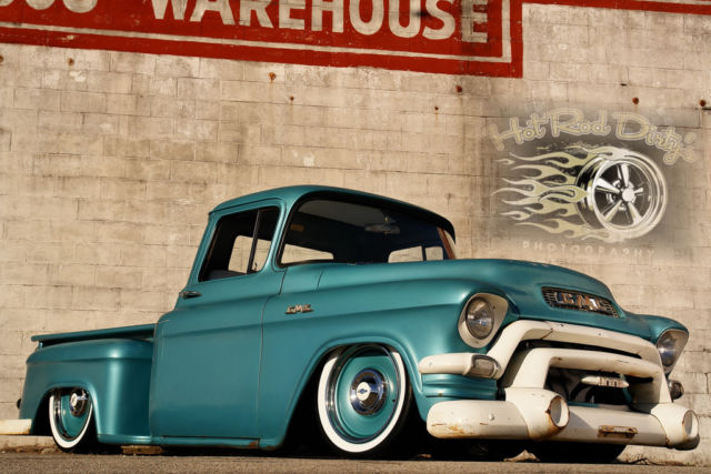 1956 Chevrolet C-10 Patina Pro Touring Restomod Hotrod 3100 Pickup C10 - photo 6