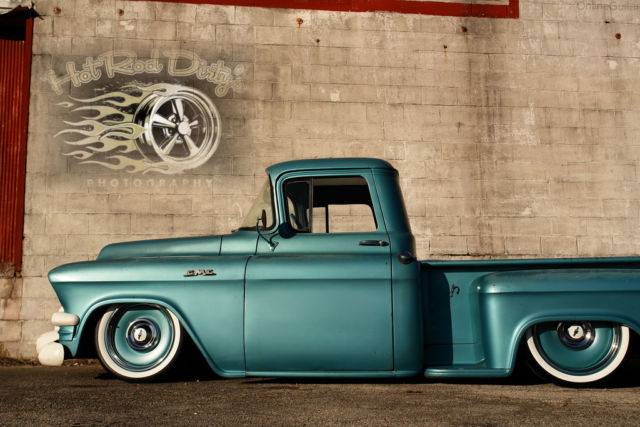 1956 Chevrolet C-10 Patina Pro Touring Restomod Hotrod 3100 Pickup C10 - photo 8