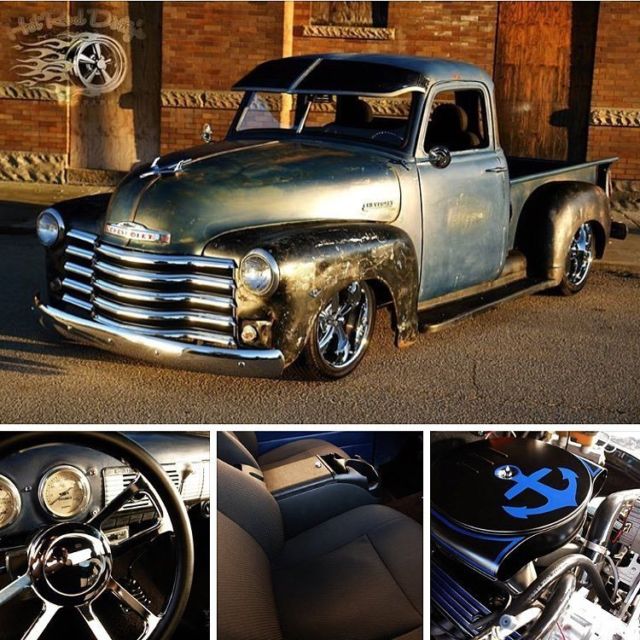 1947 Chevrolet C-10 Patina Pro Touring Restomod Hotrod 3100 Pickup