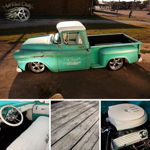 1958 Chevrolet C-10 Apache Patina Pro Touring Restomod Hotrod 3100 Pic