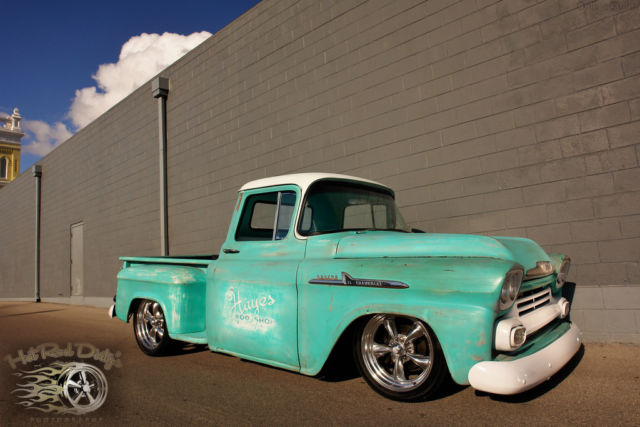 1958 Chevrolet C-10 Apache Patina Pro Touring Restomod Hotrod 3100 Pic - photo 12