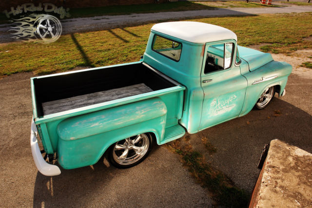 1958 Chevrolet C-10 Apache Patina Pro Touring Restomod Hotrod 3100 Pic - photo 5