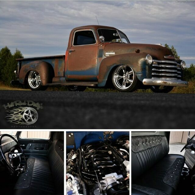 1949 Chevrolet C-10 Hot Rat Rod Chevy Pickup Truck Stepside Fleetside