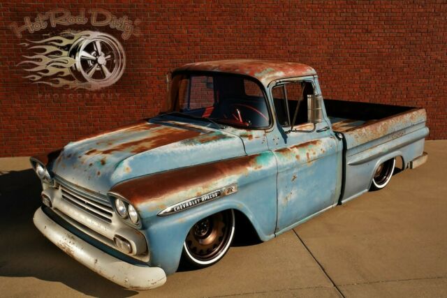 1959 Chevrolet C-10 FLEETSIDE APACHE Hot Rat Rod Chevy Pickup Truck - photo 12