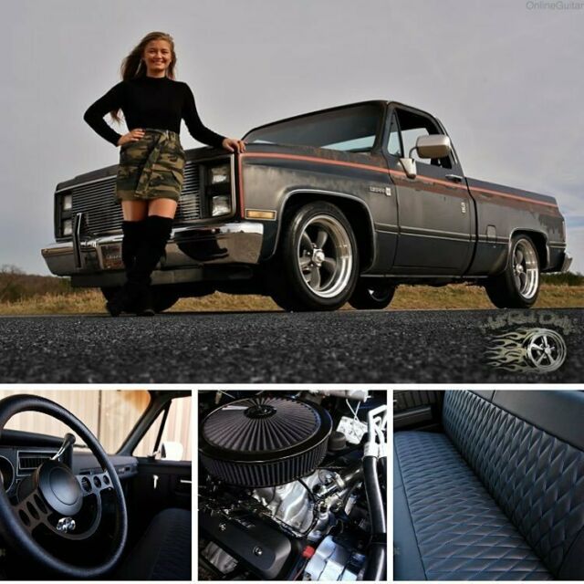 1987 Chevrolet C-10 Squarebody Hot Rat Rod Chevy Pickup Muscle Truck