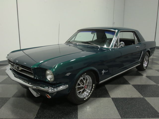SLICK-BUILT A-CODE PONY, STRONG 289 V8, 4-SPEED, PWR FRNT DISCS, GREAT STANCE!! 1965 Ford Mustang
