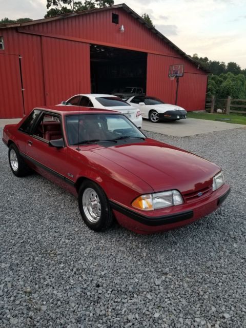 Slick little Mustang coupe! Factory 5.0, Ford dealer installed supercharger. 1991 Ford Mustang