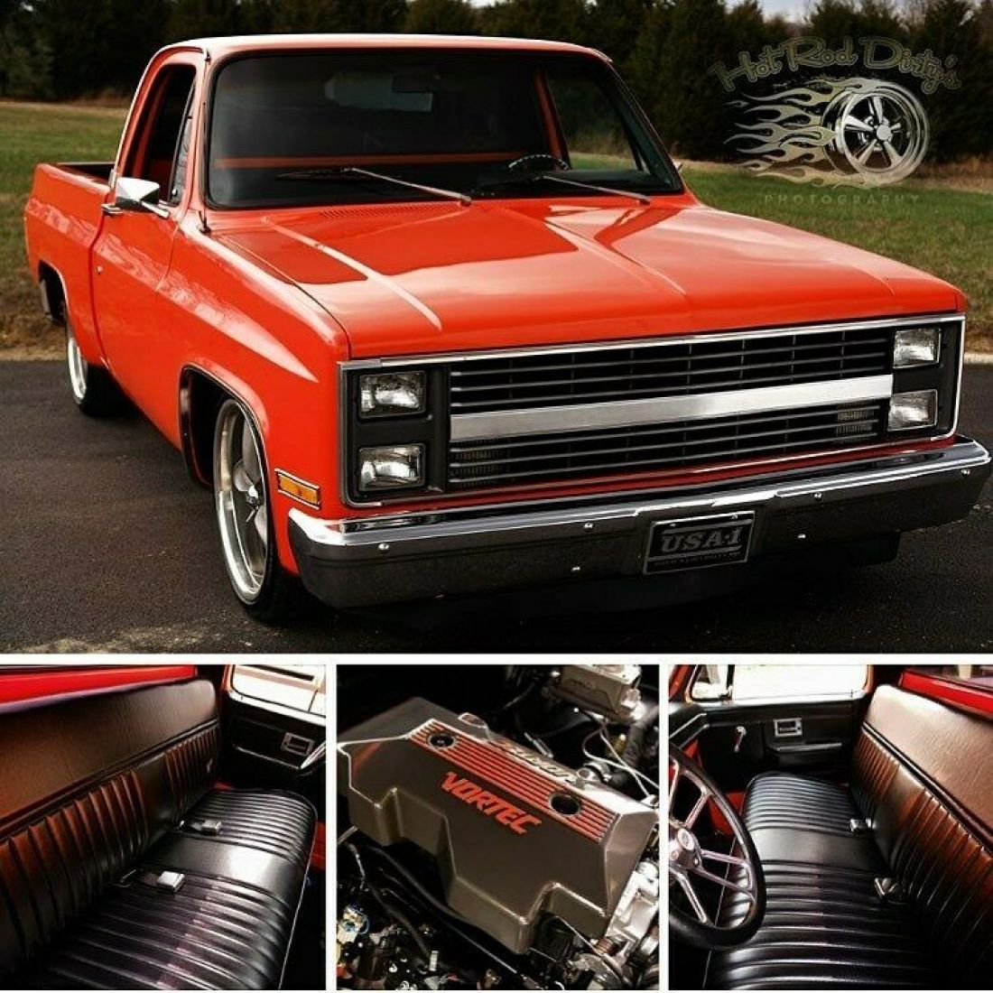 1984 Chevrolet C-10 Squarebody Hot Rat Rod Chevy Pickup Muscle Truck