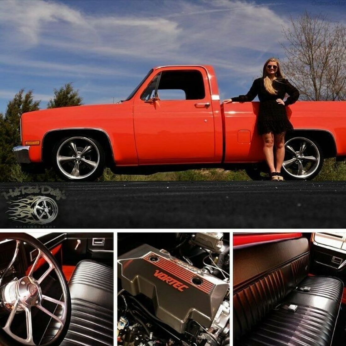 1984 Chevrolet C-10 Squarebody Hot Rat Rod Chevy Pickup Muscle Truck - photo 3