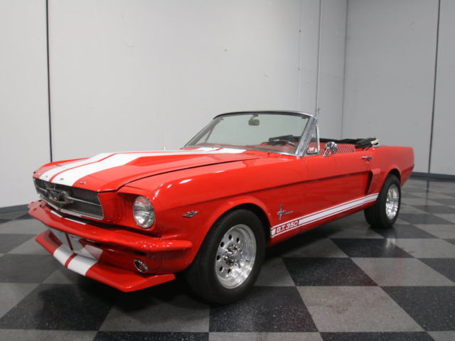 SLICK RESTOMOD DROPTOP, 302 V8 V8, T5 5-SPEED, PWR STEERING, PWR FRONT DISCS!! 1966 Ford Mustang