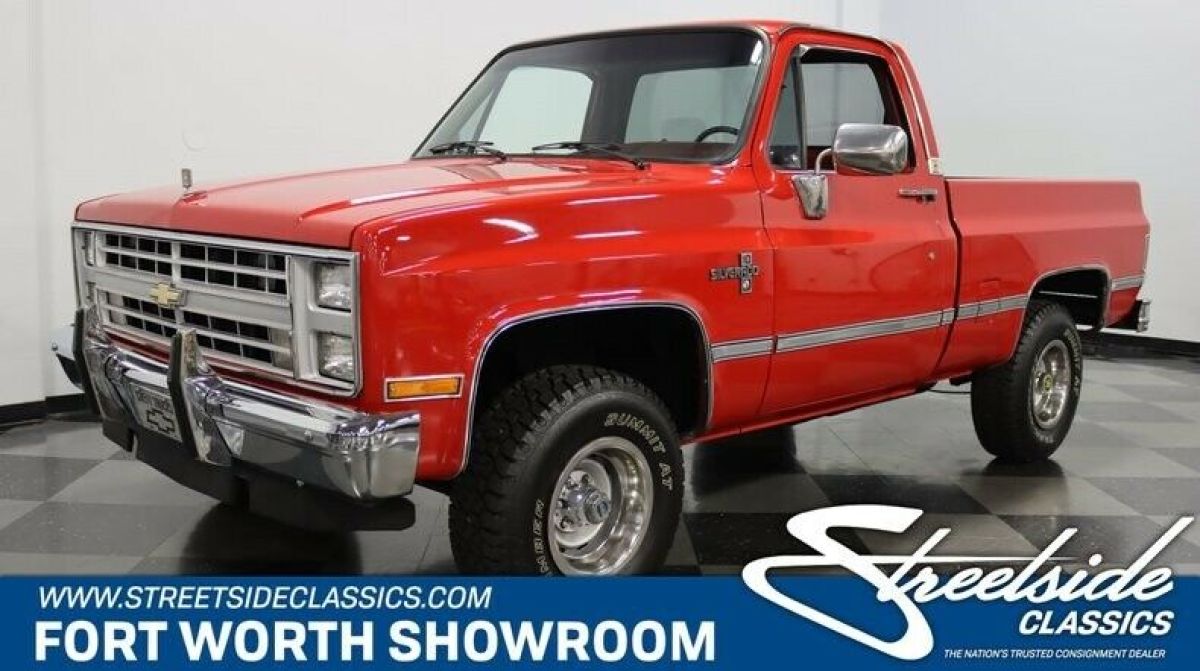 Slick Square Body4X4! 5.0L 305 V8, 700R4 Auto, A/C, PS/B w/ Front Disc, Nice! 1985 Chevrolet Other Pickups Silverado 4x4