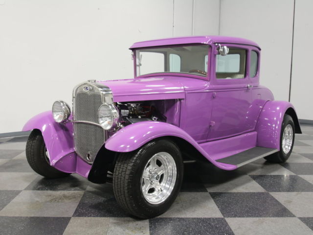 SLICK STEEL-BODY STREETROD, 350 V8, AUTO, 9" REAR, POWER FRONT DISC, TURNKEY!! 1931 Ford Coupe