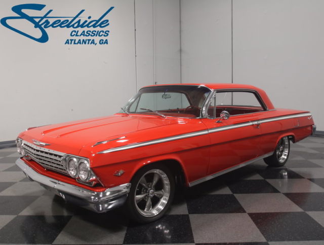 SLICKBUILT '62 IMP, NEW CRATE 350 V8, 700R4, DUALS, STAGGERED WHEELS, PWR STEER 1962 Chevrolet Impala