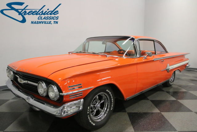SMOOTH 348CI BIG BLOCK, TRI-POWER CARBS, UNIQUE COLOR COMBO, PWR STR & BRAKES 1960 Chevrolet Impala