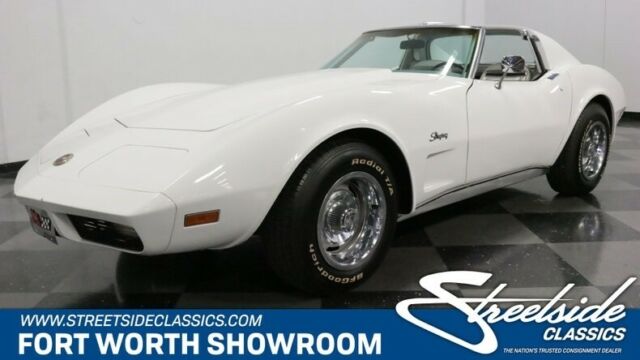 Smooth 350 V8, 4 Spd Manual, PS, Pwr Discs, Tilt/Tele, Factory Colors, T-Tops 1974 Chevrolet Corvette --