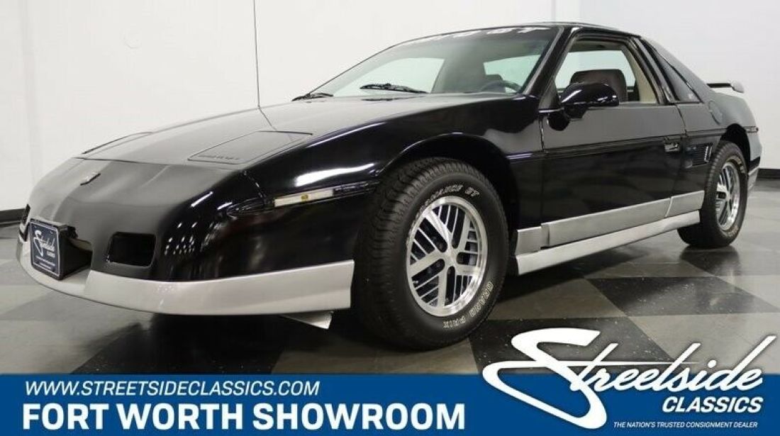Smooth Running 2.8L V6, Auto, Cold A/C, Great Colors, Clean History, Sunroof 1985 Pontiac Fiero GT
