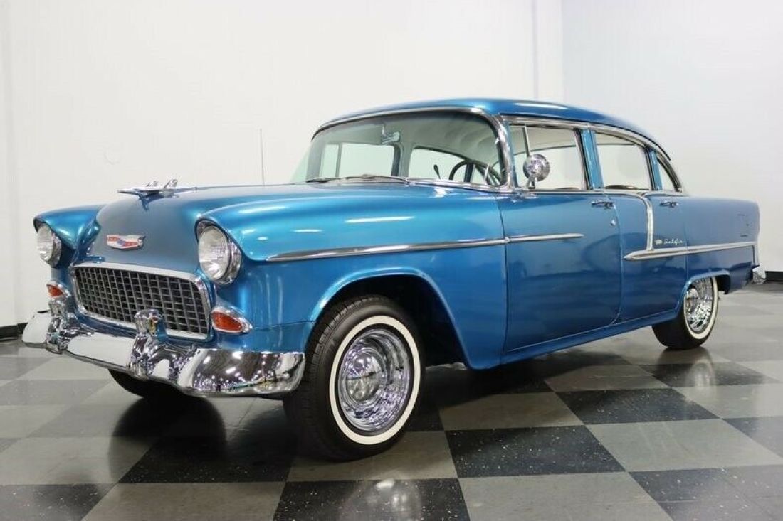1955 Chevrolet Bel Air/150/210 4 Door Sedan - photo 6