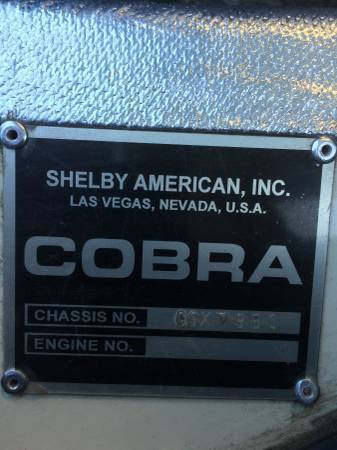 1965 Shelby Cobra Shelby Cobra Continuation 50th Anniversary - photo 11