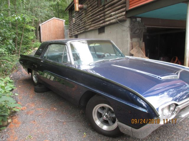 solid 1963 tbird. good floors and trunk, front disc brake conversion 1963 Ford Thunderbird standard