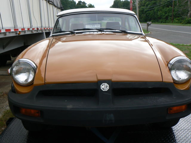 Solid & Straight 21,500 Miles 1976 MGB with Hardtop, Header & Weber Conversion 1976 MG MGB 21,504 Miles