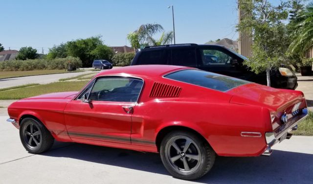 Solid body - 2+2 Fold Down - Power Steering 1968 Ford Mustang Fastback