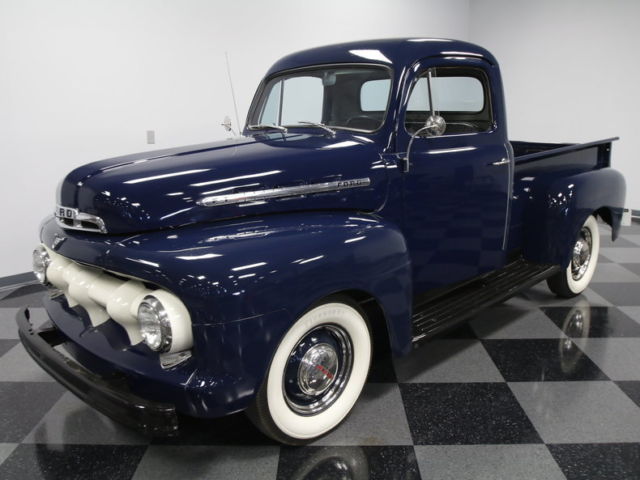 SOLID, CLEAN, FUN, 239 FLATHEAD V8, CLASSIC AMERICANA, NICE PAINT/INT, GR8 WOOD! 1951 Ford F-100